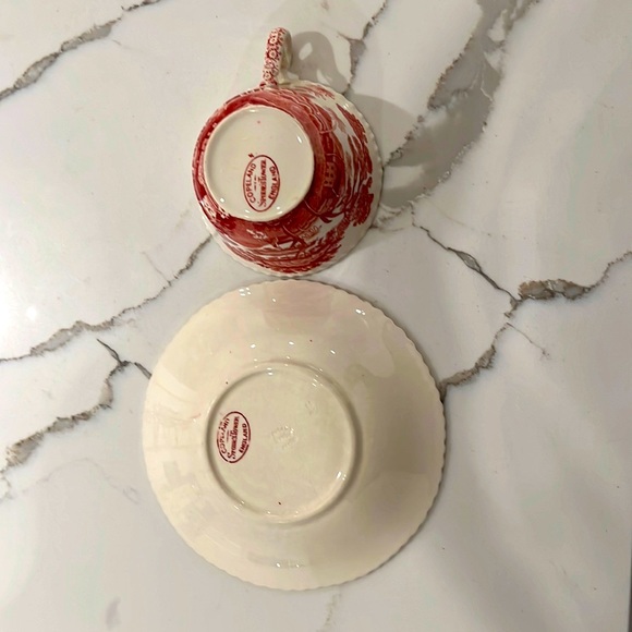 Copeland England Spode Tower Tea Cup & Saucer - Picture 4 of 4